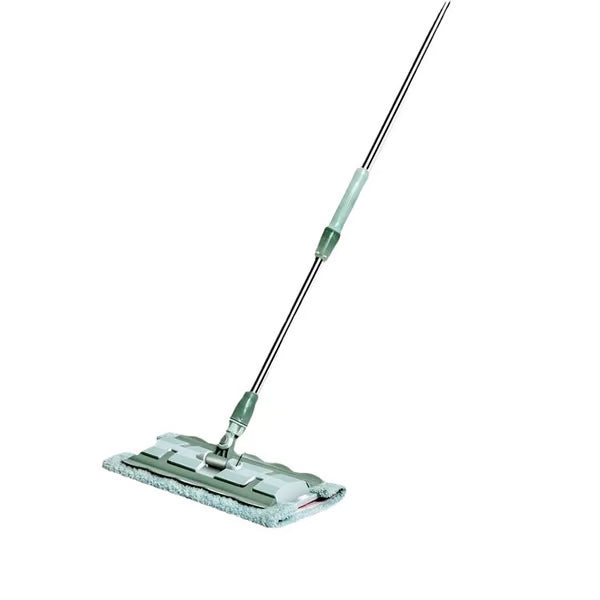 ⚡ Flash Sale 50% OFF ⏳ Flat Mop with Stainless Steel Handle with Reusable Washable Mop Cloths
