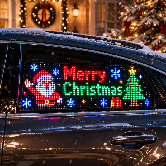 🎅 Christmas LED Car Window Display