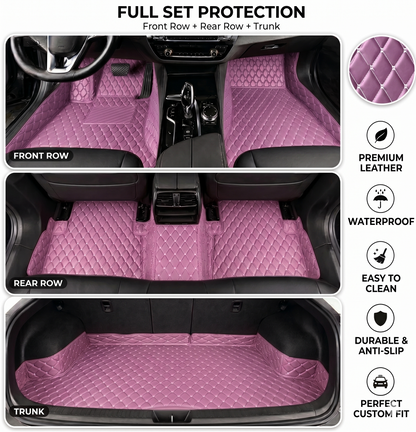 🚗 50% OFF Today Only 🔥 Elvie Heavy Duty Universal Fit Car Mats, SUVs, and Trucks